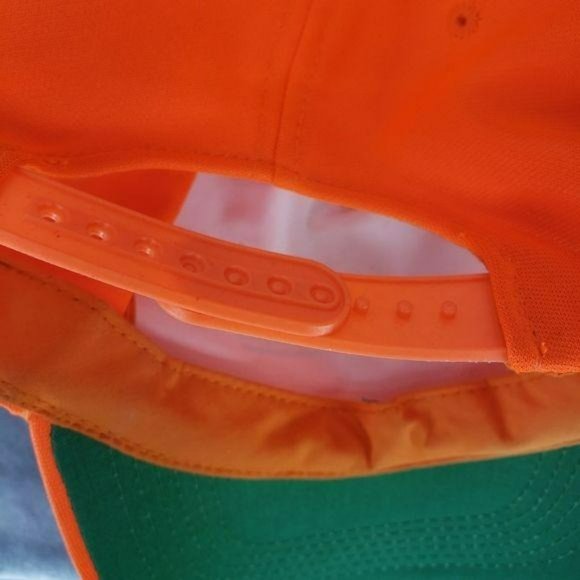 M & D Power Constructors Orange Camo Snapback Cap - Picture 13 of 13